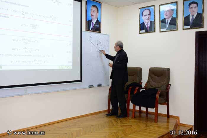 Optimal İdarəetmə seminarı 01.12.2016