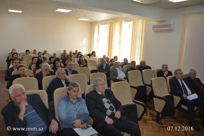 «Diskret müdaxiləli semi-Markov təsadüfi dolaşma prosesinin ergodik xarakteristikaları üçün asimptotik ayrılışlar» mövzusnda Ümuminstitut seminarı