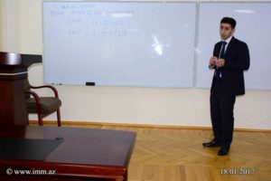 Riyaziyyat və Mexanika İnstitutu 18.01.2017